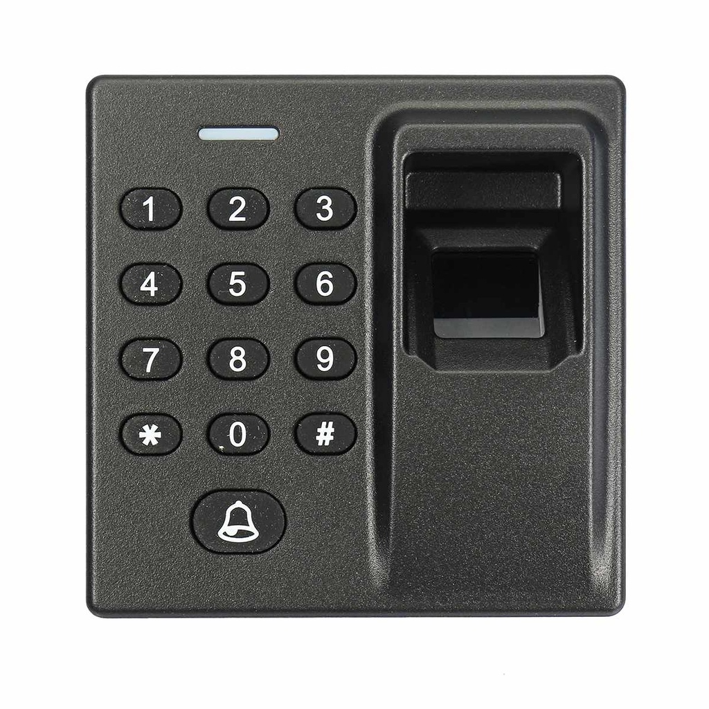 Biometric Fingerprint Recognition Device RFID Card Password Door Lock Access Control Keypad 
