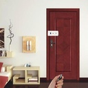 Keyless Electronic Door Lock Invisible Intelligent Lock With Remote Control  & Fingerprint Touch 