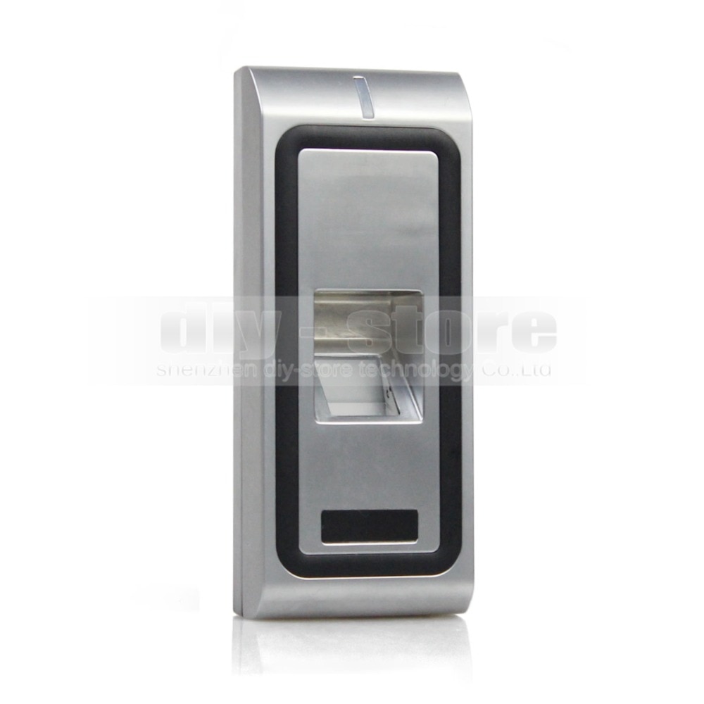 DIYSECUR Electric Mortise Lock Fingerprint 125KHz RFID ID Card Reader Door Access Control System Kit