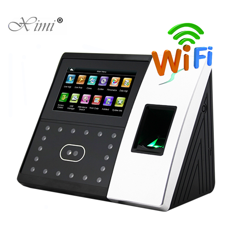ZK IFACE702 Face And Fingerprint Time Attendance Door Access Control System WIFI TCP/IP 