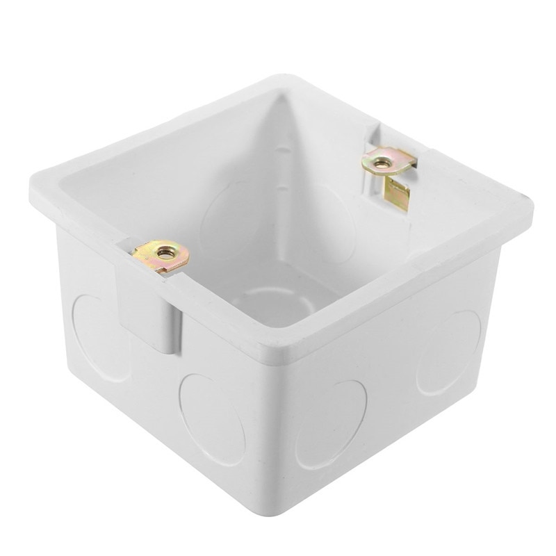 Excellent Quality 86 X 86mm Wall Plate Box back plate box outer side back box  Durable in use