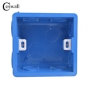 Coswall Super Quality New Design Wall Mounting Box Back Cassette 86*83*50mm for 86mm*86mm Standard 