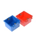 NEW 1PCS 86*86mm Cassette Universal Wall Mounting Box for Wall Switch and Plastic Enclosure Socket 