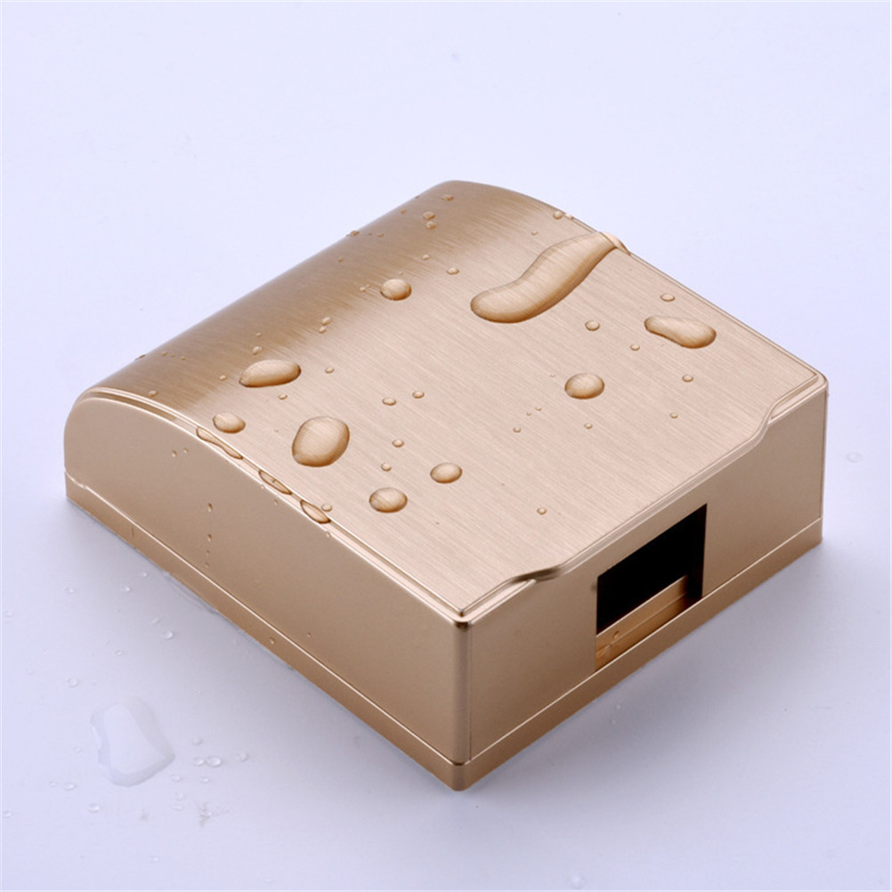 High Quality 1PCS 86Type Waterproof Box For 86*86mm Wall Switch And Socket  97*122*43mm