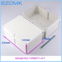 ip68 waterproof plastic enclosure junction box wall mount waterproof metal box plastic enclosure