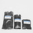 250Pcs Nylon Cable Self-locking Plastic Wire Zip Ties Set 3*100 3*150 4*200 MRO & Industrial Supply 