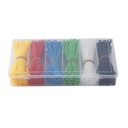 Zip Ties Self-lockin 900 Pieces Zip Ties Self-locking Nylon Cable Ties Black White Red Yellow Blue
