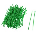IMC Hot 100 Pcs Green Plastic Cable Zip Tie Fasten Wrap 3x100mm