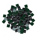 13mm x 13mm Plastic Cable Wire Tie Self Adhesive Base Black 100 Pieces Dropshipping