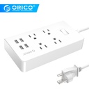 ORICO Electronic Strip Socket US Plug Power Strip  2 AC 4 AC Outlet Surge Protector 4 USB Charger 