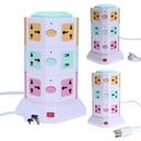 3 Layer Power Socket Universal Smart Electrical Socket Plugs 11 Outlet 2 USB Ports Surge Protector