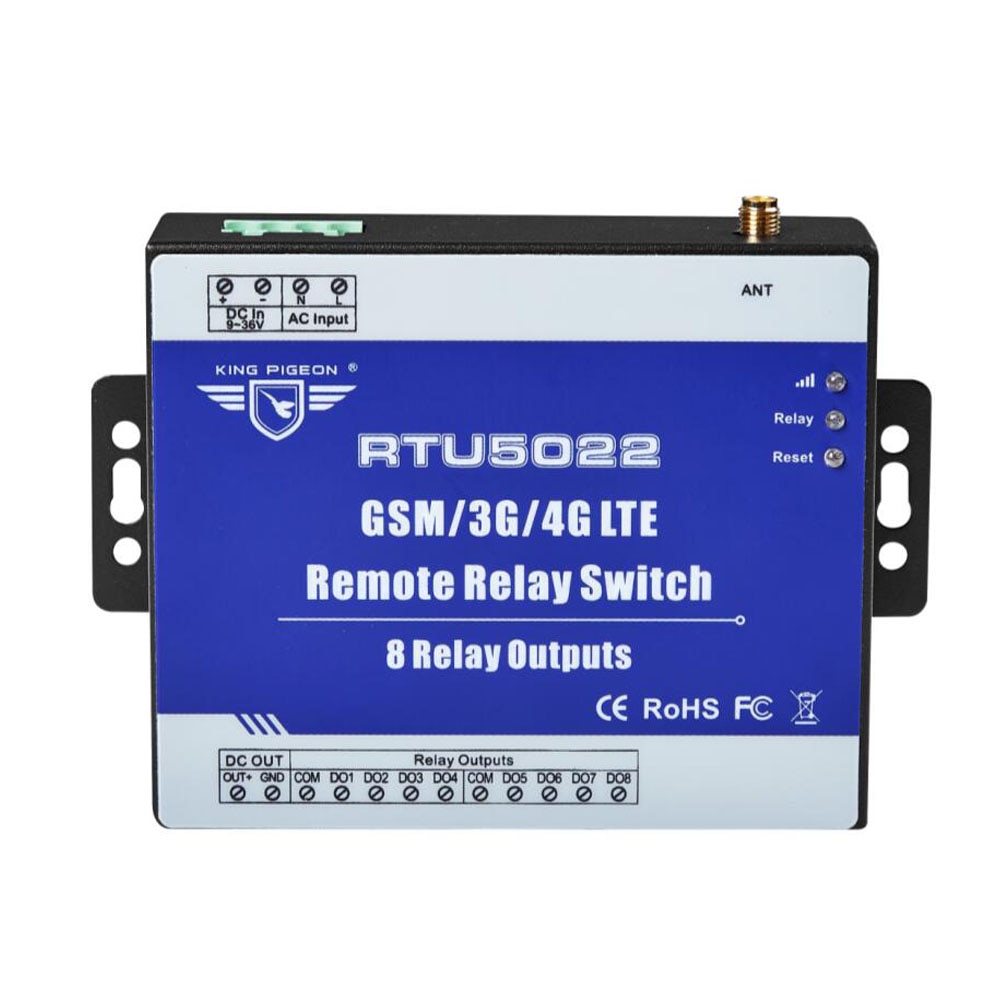 GSM Remote Relay Switch SMS Alarm control by SMS APP Timer for Street Light Pump Control with 8 Rela