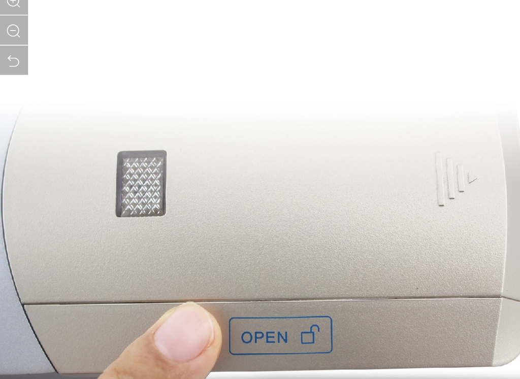 No Wiring Easy to Installation More Secure Anti-Theft 433MHz Invisible Electronic Door Lock with 2 Remotes