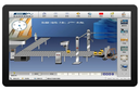 IP65 Waterproof 1920*1080 16: 9 Capacitive Touchscreen I3-4th 8GB RAM 128GB SSD 21.5" Industrial Panel PC