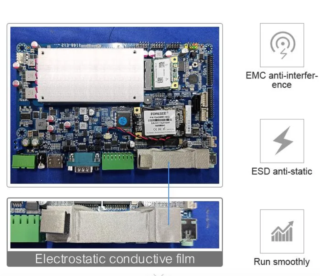 Fanless Panel PC 3556u/3558u 4G 32g Dustproof Vesa Mount Capacitive Touch Screen Industrial PC 15"