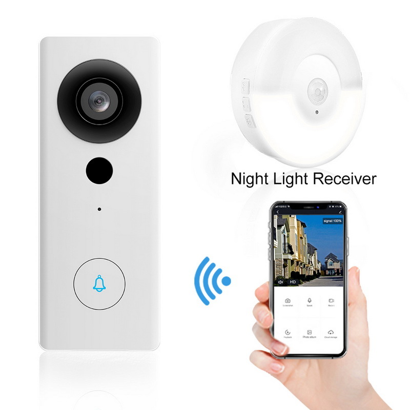 Smart Access Control System 1080P Visual Door Bell Tuya WiFi Video Doorbell Intercom System