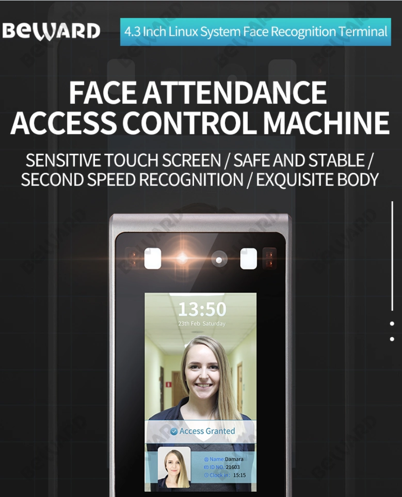 Biometric Attendance Elevator IC Card System Elevator Access Control System with Cloud Software Employee Face Recognition