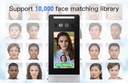 5 Inch IPS Screen Face Recognition Attendance Sensor Smart Access Control System