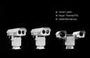 Binocular 4MP 1080P 1/2.8 PTZ with 500m Laser Auto Tracking PTZ Camera
