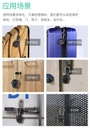 Fingerprint padlock suitcase lock backpack locker small lock household student schoolbag smart padlock mini padlock