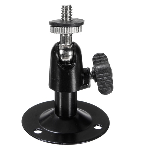 [32796306662] New Wall Mount Bracket Installation Metal Holder Secure Rotary CCTV Camera Stand 