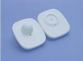 [1017135834] RF 8.2MHz ANTI THEFT MINI EAS TAGS White Square Shape for Boutique Market