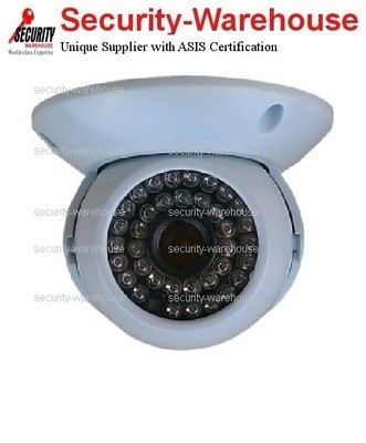 [1017167526] 1/3 inches Sony CCD CCTV 3 6-16mm Security Camera White Sphere Ceiling 36 IR 480 TVL