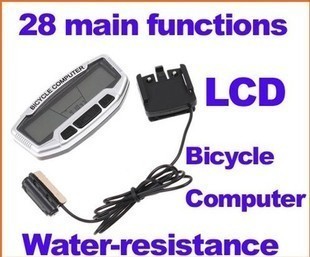 [1017168006] 28 functions Bike Bicycle Computer Odometer Speedometer