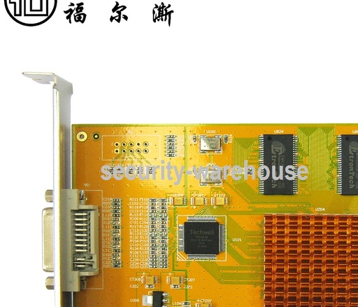 [1292620642] Pure hard pressure 2864 four way acquisition card preview video acquisition card playback full D1 full compatibility