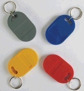 [1017294437] RFID 13.56 MHz Tags key Ring IC Card 14443A Assorted Color 5P