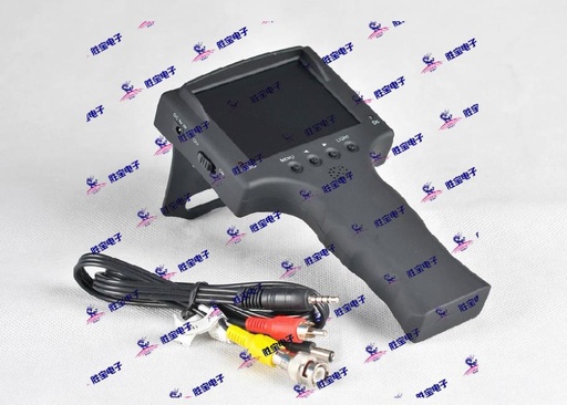 [1769943225] 3.5 inches inch screen video monitor tester works Bao security tester +12V output adjustable brightness