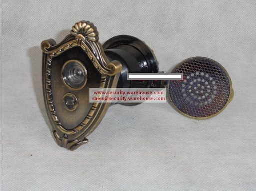 [1774245427] PK Maxim Wang cat eye security door bell bronze beautiful atmosphere European high-definition