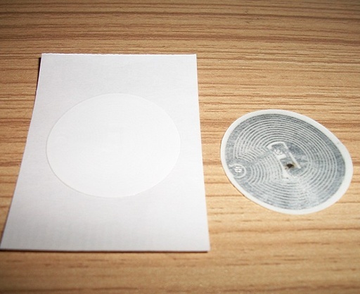 [1984381923] ISO14443A protocol 13.56MHz HF RFID HF RFID stickers can be affixed 30MM round