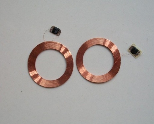 [1984384949] ID chip solder coil 25MM 125KHz RFID proximity cards in material copper solder chip antenna