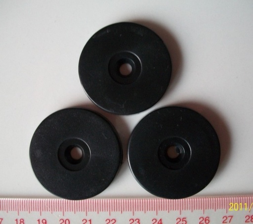 [RFHF1444340] 40MM black ABS material domestic IC chip patrol point power point inspection
