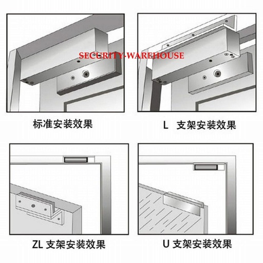 [2021949786] Young sunlight 180KG magnetic lock Z bracket