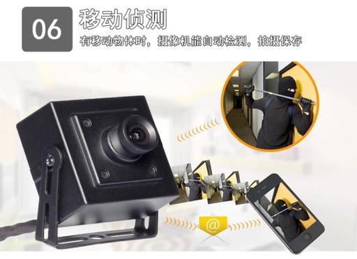 [A54N] Mini CCTV Network P IP 1 Megapixel Camera for Security and Surveillance WIFI Mobile 