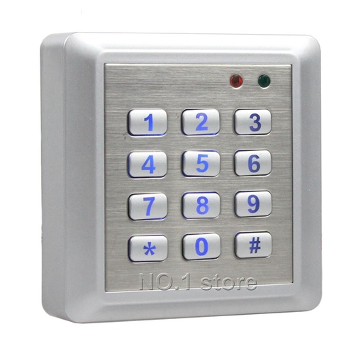 [KL8618AK] 8618AK Stainless Waterproof Access Control RFID 125KHz with Keypad Silver 500 User 