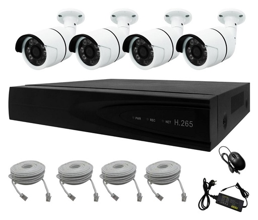 [SNH04P-20EAB30] NVR Kit 4 CH for CCTV Security PoE IP Network