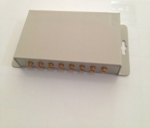 [ZK-RFID909-S] RFID UHF 860-960 MHz Intelligent Slave Multiplexer Splitter for 8 Antenna