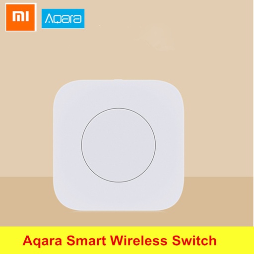 [32850769743] Xiaomi Aqara Smart Wireless Switch Intelligent Application Remote Control ZigBee Wifi Connection For