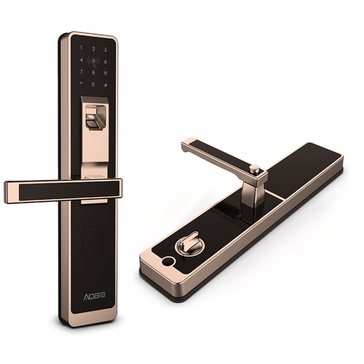 [32867533788] Xiaomi Aqara Smart Door Touch Lock ZigBee Connection For Home Security Fingerprint Unlock APP Anti-P