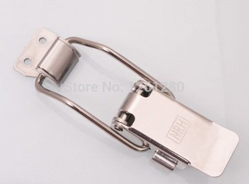 [32421669538] 304Stainless steel buckle latch spring snap Insurance Electrical medical equipment box