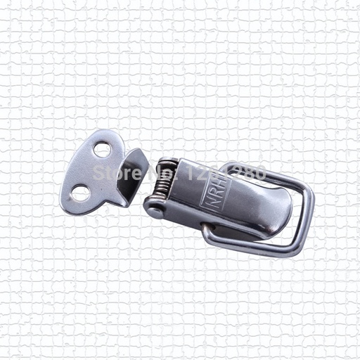 [32241739207] free shipping metal hasp Stainless steel buckle industry clasp duckbill buckle air box lock cosmetic