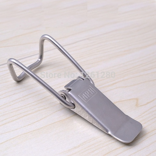 [32288981859] metal hasp Incubator lock box equipment airbox instrument adjustable 304 stainless steel