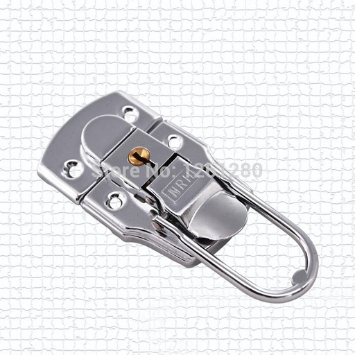 [2049215745] free shipping  metal hasp 05b  type strains box buckle alloy lock luggage lock airbox hasp 