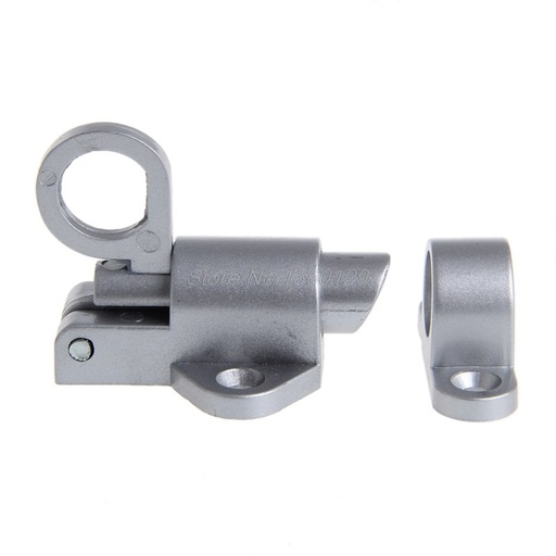 [32955733703] Window Gate Security Pull Ring Spring Bounce Door Bolt Aluminum Latch Lock White Sep23 Dropship