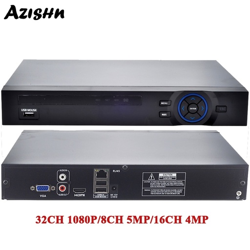 [32779805983] FULL HD 1080P H.265 32CH CCTV NVR 25CH 5MP 8CH 4K NVR 2 SATA HDD XMEYE ONVIF P2P HDMI VGA CCTV Video
