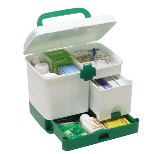 [32823275509] Plastic Storage Box Medicine Organizer Box Case Multi-layer First Aid Kit Big Capacity drawers Medic