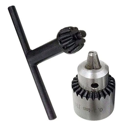 [32896829163] 1PC High Precision Drill Chuck Key 3.17mm Brass Mini Electric Motor Shaft Clamping 0.3-4mm Jt0 Taper